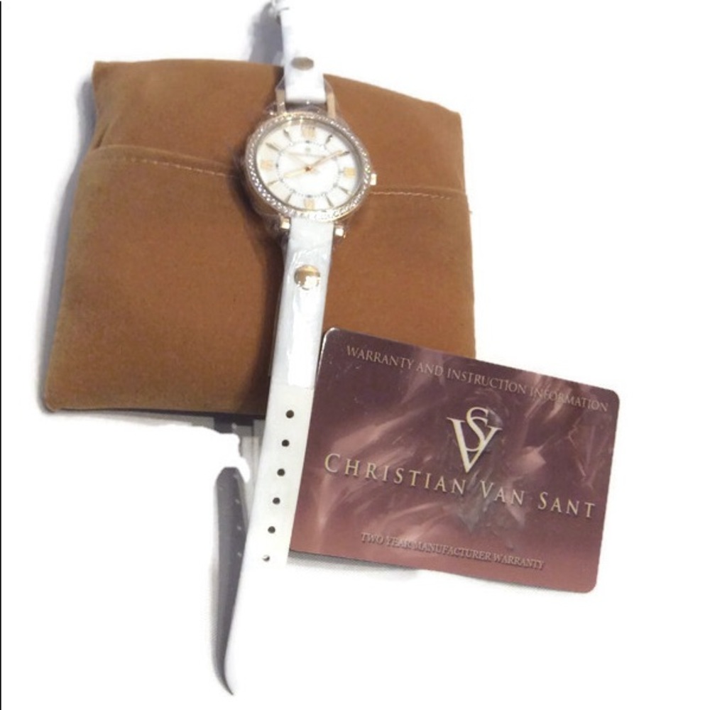 Christian Van Sant Women Petite Watch NWOT